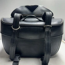 Vintage Tour Master Cruiser Leather Throw Over Saddle Bag Read!!