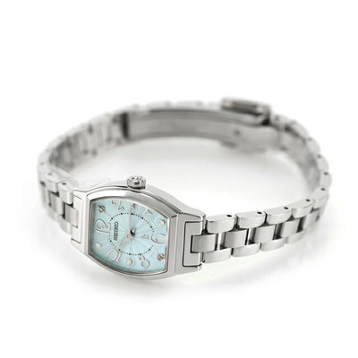 SEIKO LUKIA SSWA011 Blue Happy Collection Tonneau Women's Watch
