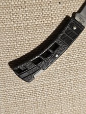 Mini Buck 425 Locking Blade Folding Pocket Knife Made In USA - Black Handle