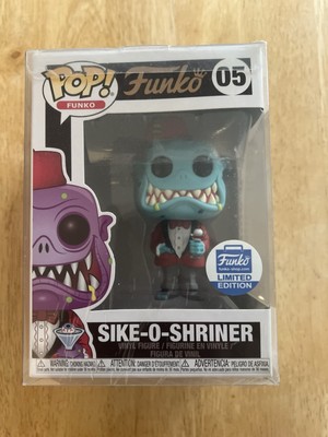 Funko Pop Fantastik Plastik Teal Sike-o-Shriner,Vinyl Figure,#5,New in Box,NWT