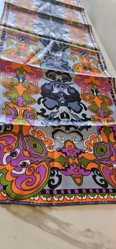 Lady Heritage Mod Gogo Era Pucci-esque Abstrakcyjne wiry podłużne lata 60. - Zdjęcie 3 z 8