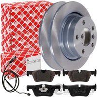 Febi Bremsscheiben 290Mm + BelÄGe Hinten Passend FüR Bmw 1Er F20 F21 2Er F23 F22