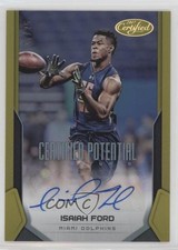 2017 Certified Potential Signatures Mirror Gold 7/25 Isaiah Ford Auto b9e