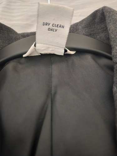 Brooks Brothers 346 Blazer Womens Size 6 Gray Wool Two Button Jacket - Picture 12 of 13