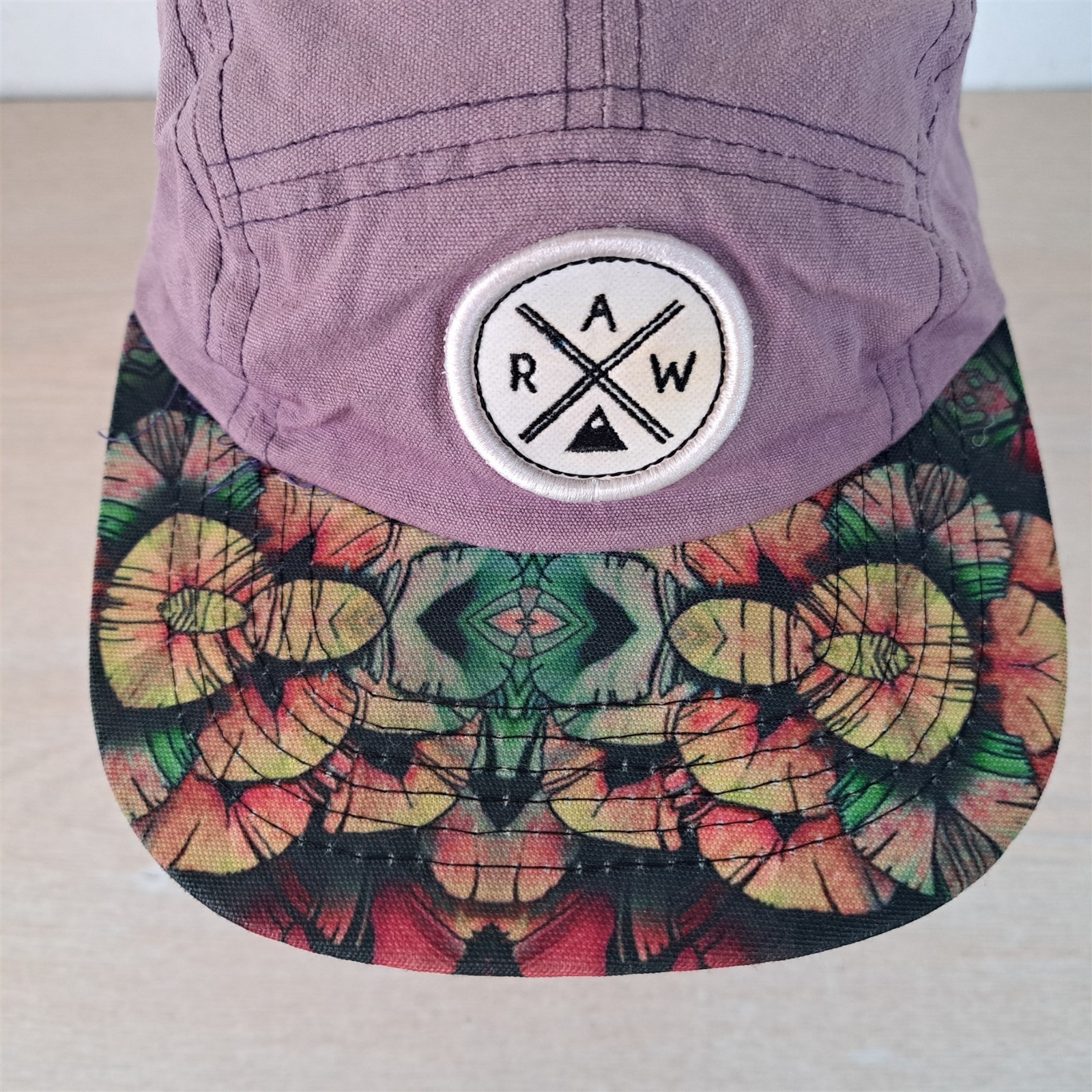 RAW PEAKS ADJUSTABLE STRAPBACK 5 PANEL BASEBALL H… - image 9