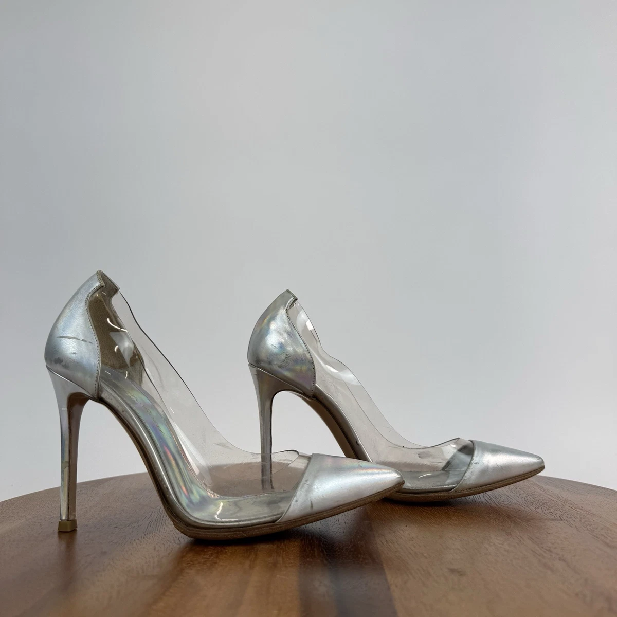 Gianvito Rossiシルバー メリージェーン37 【公式通販】