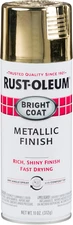 Rust-Oleum Gold Spray Paint 11oz | Bright Metallic Finish | Rust Resistant