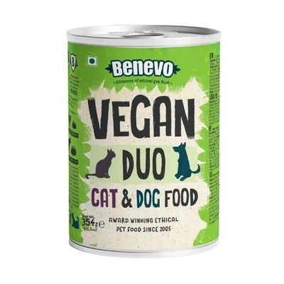 Vegan Cat & Dog Food - Benevo Duo - 6 x 354g