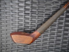 Antique Vintage Hickory Shaft Wilson Splice Neck Brassie