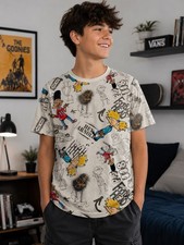Nickelodeon Classic Retro Cotton Blend Graphi...