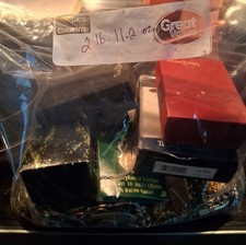 Vtg Mixed Costume Jewelry Lot Loose Boxed. See Pics. Wt . Bagged 2lb 11.2 Oz