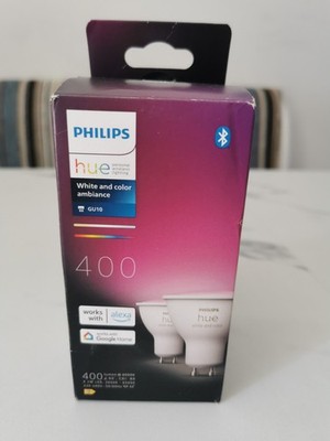 Philips Hue GU10 - Smart Strahler - (2er Pack) White and Colour Ambiance