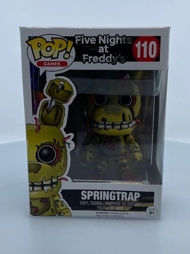 Funko POP! Games Five Nights at Freddy's Springtrap #110 Vinyl Figure DAMAGED