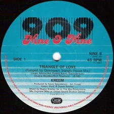 Kreem - Triangle Of Love (Remixes), 12", (Vinyl)