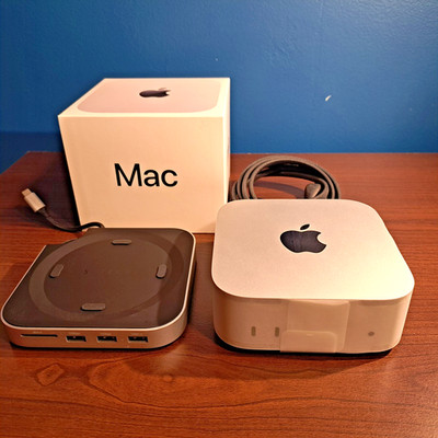 2024 Apple Mac Mini M4 Chip 16GB RAM 256GB SSD MU9D3LL/A + SATECHI HUB
