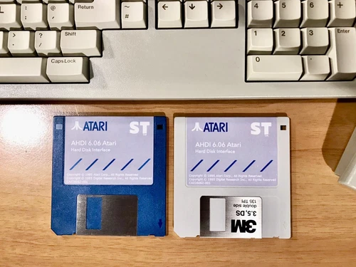 AHDI - Atari Hard Disk Interface v.6.06 - Floppy 360K, Atari Hard Disk Interface