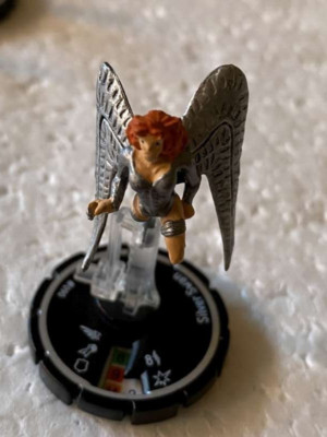 DC HeroClix Unleashed Silver Swan #090 Unikat (super rare)