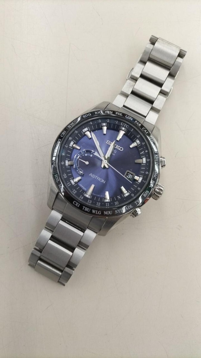 SEIKO ASTRON 8X22-0AG0-2 Men's Analog Solar Quartz SEIKO ASTRON 8X22-0AG0-2 Men's Analog Solar Quartz