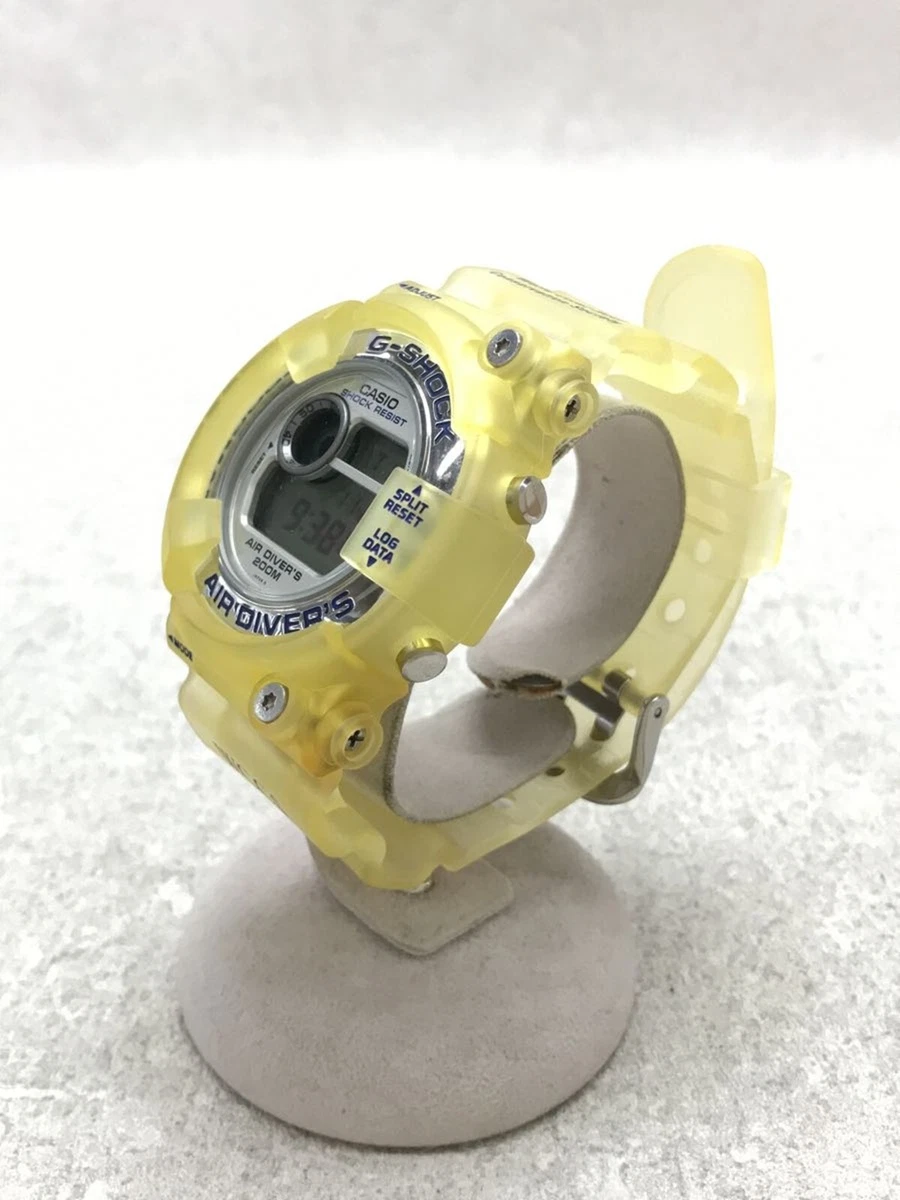 G-SHOCK FROGMAN DW-8250WC-7BT W.C.C.S model clear color 1997 JAPAN With Box USED
