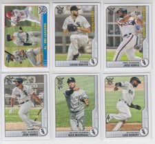 2021 Topps Big League Baseball Chicago White Sox (6 Cards) Abreu Madrigal RC +