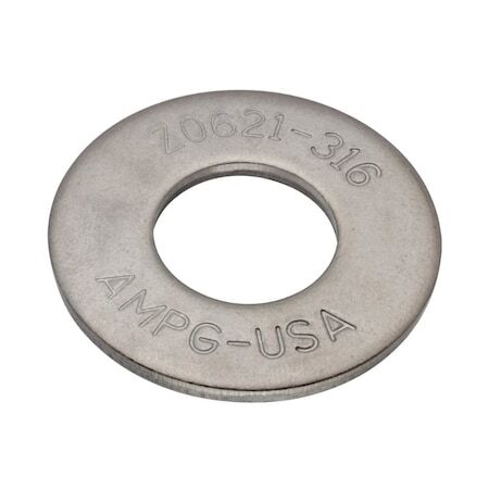 Zoro Select Z0621-316 Flat Washer, For Screw Size 3/4