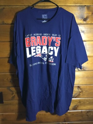 Tom Brady T Shirt Tom Brady #12 New England Patriots BRADY'5