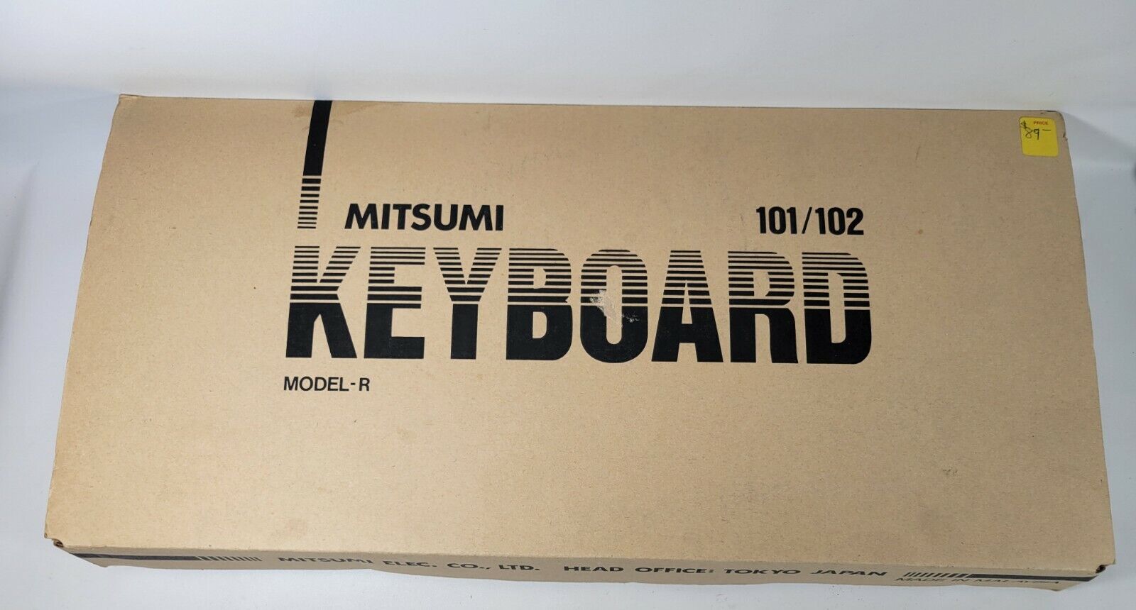 VTG Mitsumi AT or XT Switchable Keyboard Model KPQ-E99YC 5 Pin Connector CLICKY 