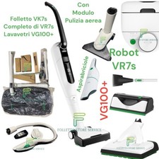 FOLLETTO VK7S ASPIRABRICIOLE LAVAVETRI PICCHIO LAVAPAVIMENTI MULTIFUNZIONE ROBOT