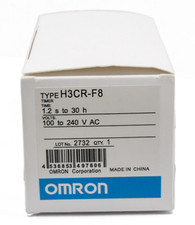 1PC New Omron H3CR-F8 PLC Twin Timer 100-240V AC Free Shipping  US Free TAX