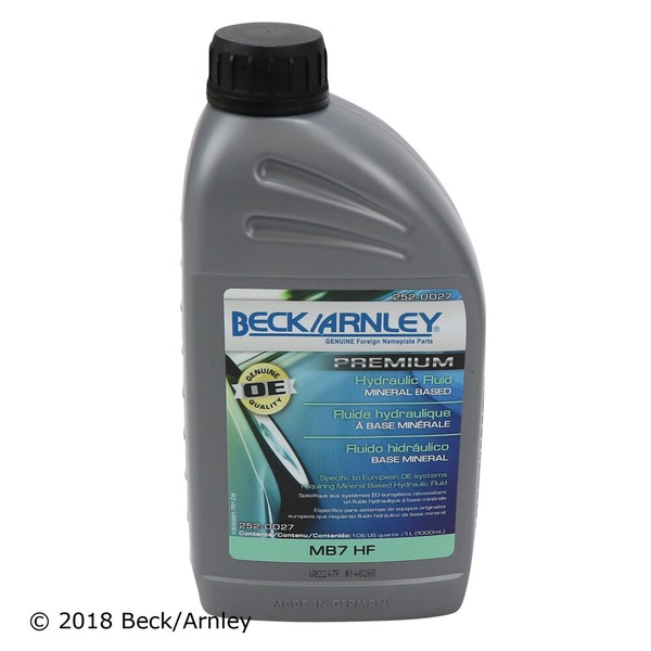 Power Steering Fluid Beck/Arnley 2520027 for sale online eBay
