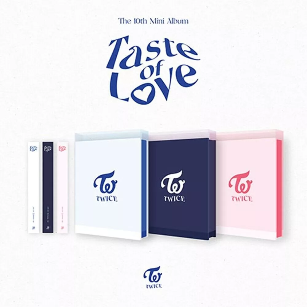 US SHIPPING Twice Taste of Love Album FALLEN Version CD+Photobook+Photocard+etc  8809633189708