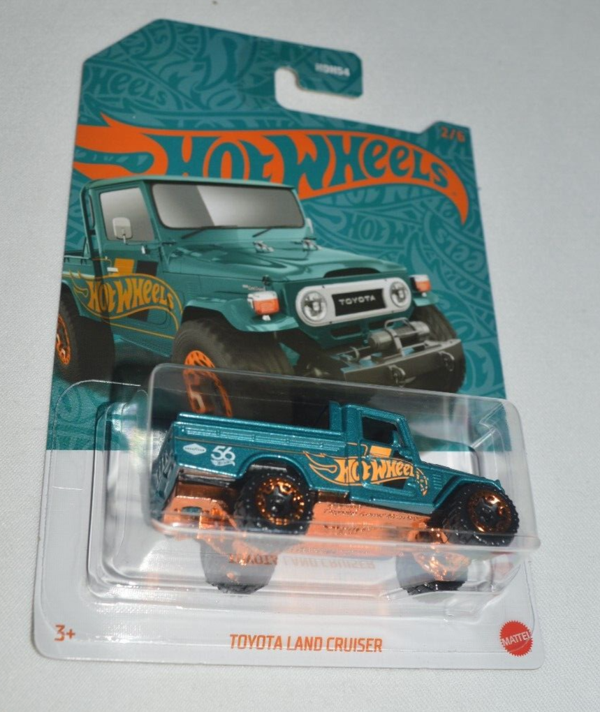 HOT WHEELS 56 ANNIVERSARY PEARL AND CHROME - TOYOTA LAND CRUISER
