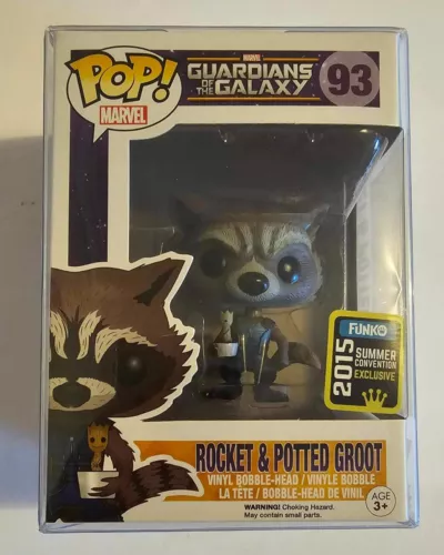 Funko POP! Guardians of the Galaxy - Rocket & Potted Groot #93 