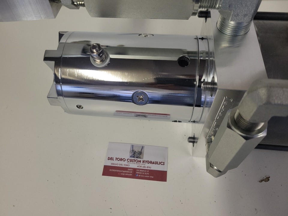 LOWRIDER HYDRAULICS PUMP DEL TORO BLADDER PUMP PRO HD MARZOCCHI 13 RAW