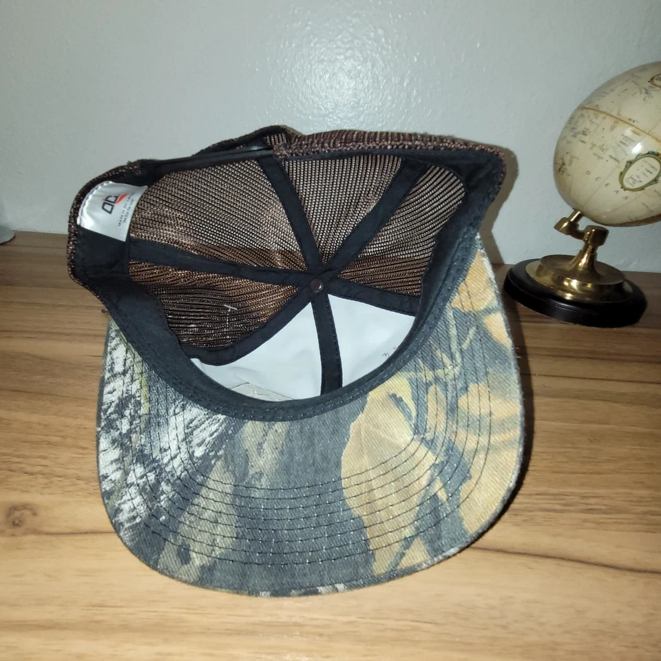 Men's Mossy Oak Break-Up Camo Camouflage Hunting Cap Hat. Mesh Back adjustable  - Image 4 of 4