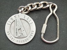 Jimmy Nail On The Boards Tour Key Ring 1998 Made By Bulldog Buckle Co.