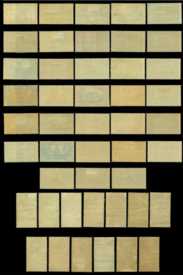 South Pacific - WALLIS & FUTUNA 1941 "FRANCE LIBRE" set Sc 94-126+J24-36 mint MH - Image 2 of 2