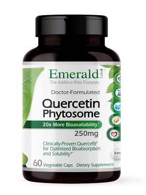 EMERALD LABS Quercetin Phytosome - Quercetin Complex for Immune Support - Veg...