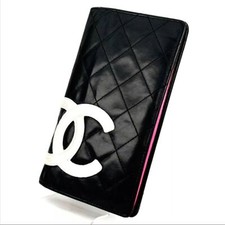 CHANEL CAMBON BLACK QUILTED LAMBSKIN LEATHER ...