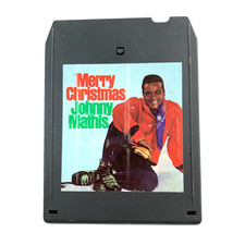 Johnny Mathis Merry Christmas 8-Track Tape 18C 00266 Columbia