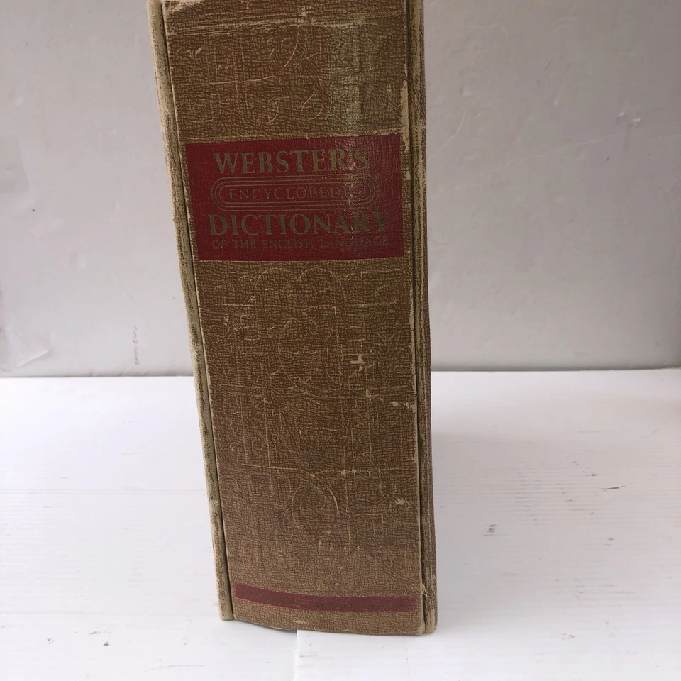 Websters Encyclopedic Dictionary of the English Language 1957 Int Edition - Image 2 of 4