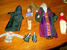 HARRY POTTER Lot Of 3 Dolls 7-12  PLUS SHIRT ...