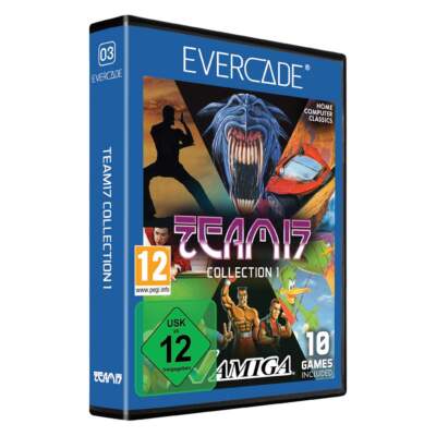 Blaze Evercade Team17 Collection Catridge 1 Atari mit 10 Games Spielen NEU&OVP