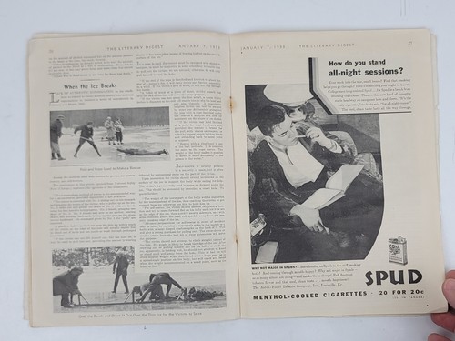 VTG The Literary Digest Magazine JANUARY 7, 1933 Yankee Clipper Flying Fish - Picture 20 of 24