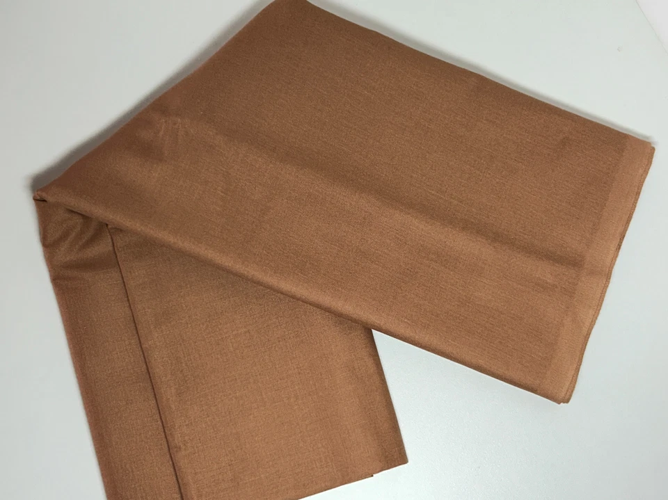 Solid Fabric Chocolate/Medium Brown Cotton Quilting Fabric, 2 yds by LOF - Image 3 of 3