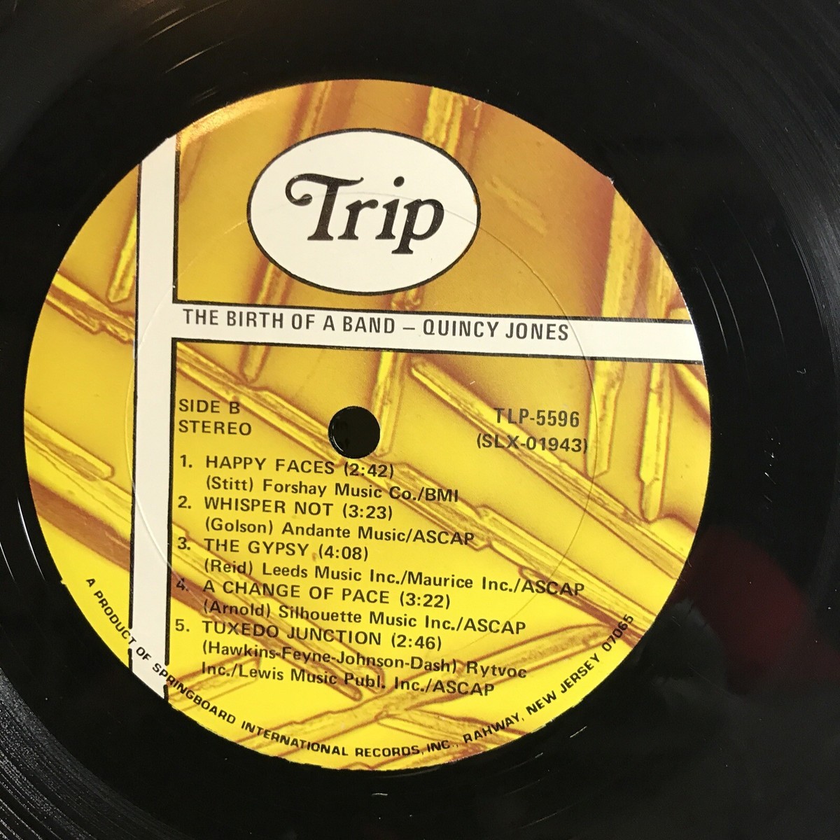 Quincy Jones - Birth Of A Band 1959- Trip TLP 5596 VGC++ B-1 | eBay
