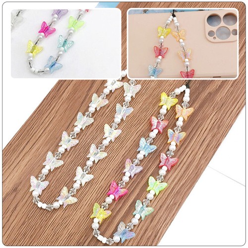 Wrist Strap Lanyard Chain Phone Hanging Wrist Straps Key Lanyards Office Phone - 第 2/12 張圖片