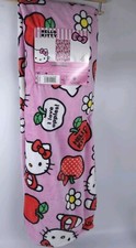 Hello Kitty Throw Pink Apple Daisy 50 x70" Silk Touch Throw Blanket NWT Sanrio