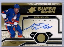 2018-19 SPx Superscripts #SSAL Andrew Ladd AUTO - New York Islanders