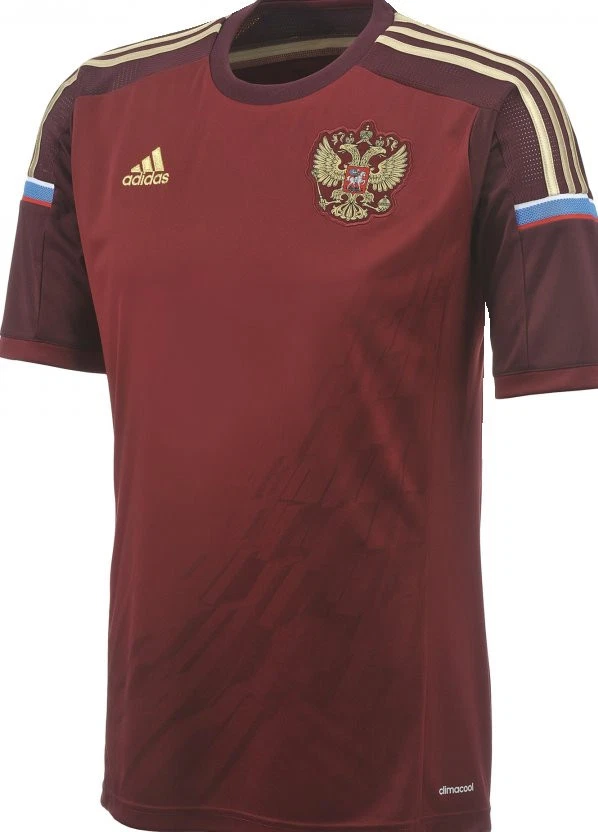 Adidas RFU H JSY Y Trikot Kinder Russland Nationalmanschaft 2014 Russia 128-164